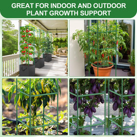Lezmarket garden gloves included for easy, safe cage installation.
