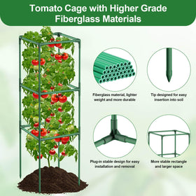 Lezmarket plant clips and twists secure vines for steady growth.