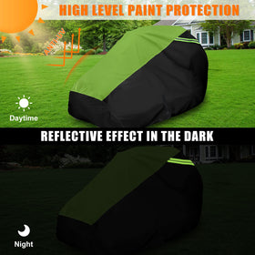 LEZZYRUCK reflective vent strips enhance visibility near storage areas