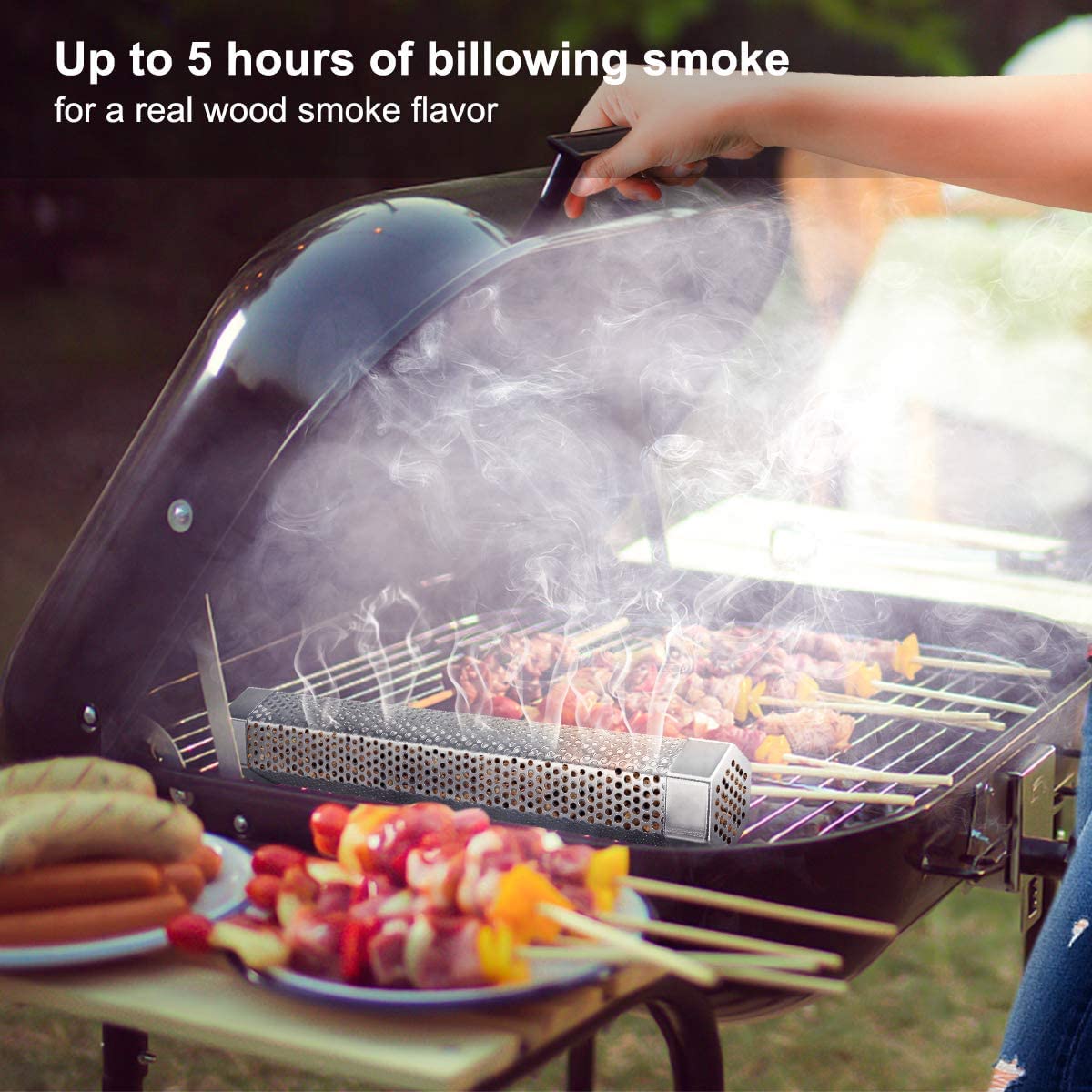 LFSEMINI portable design makes outdoor BBQs easier.