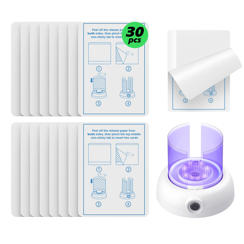 LFSYS double-sided sticky refill for 360° UV fly trap captures insects efficiently.