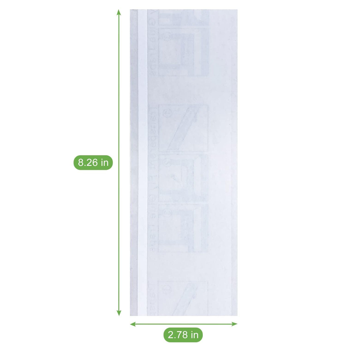 LFSYS fruit fly trap sticky paper indoors, catching pests safely.