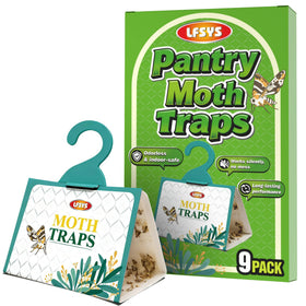 LFSYS nine-pack sticky trap shows the durable adhesive surface for reliable insect capture.