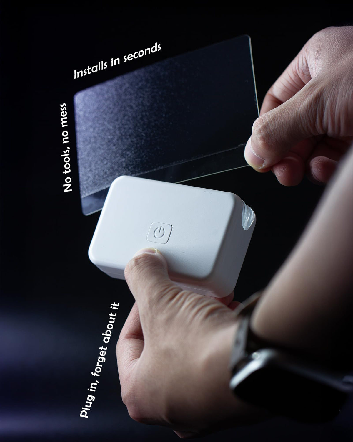 LFSYS trap operating quietly in a dark room with no odors.