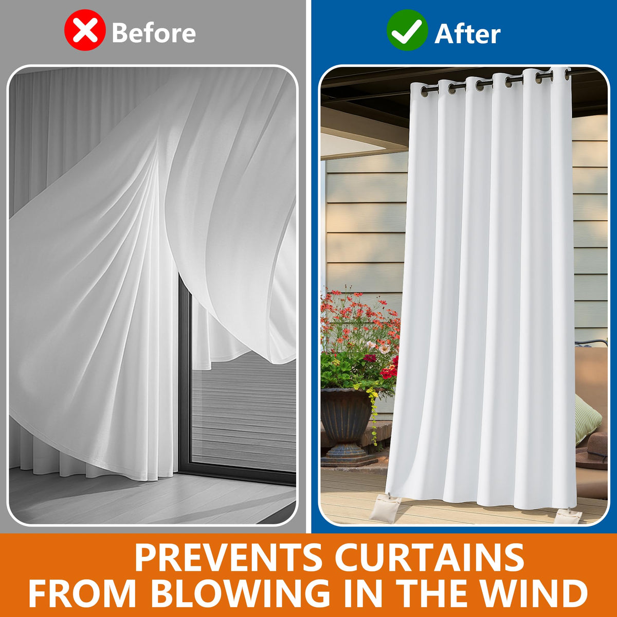LFUTARI easy installation without drilling preserves curtain fabric