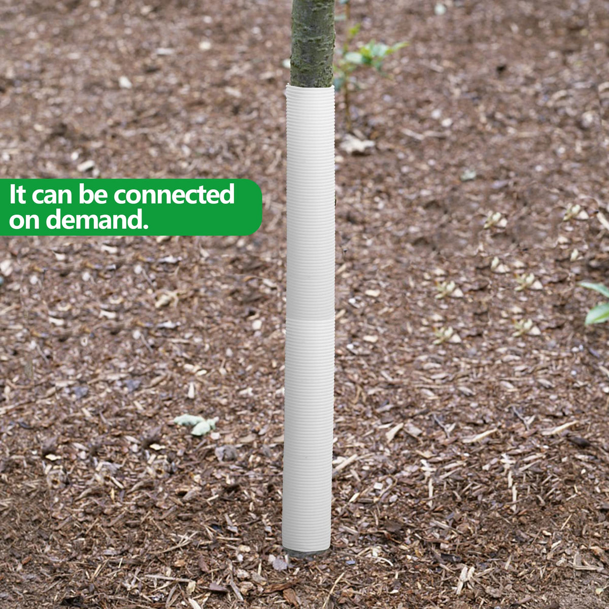 LFUTARI predator-prevention guards safeguarding a tree from mammals and pets