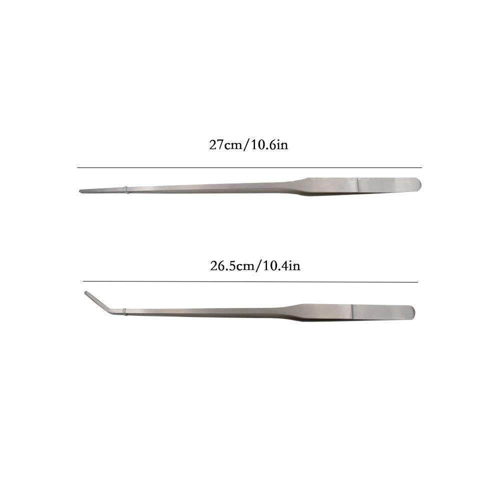 LGEGE curved tweezers 26.5 cm ideal for delicate pruning