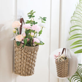 LGENHOOM durable front-door organizer blends rustic charm with practical storage