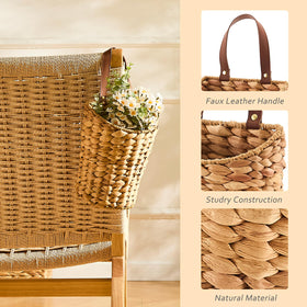 LGENHOOM natural water hyacinth weave enhancing home decor aesthetics