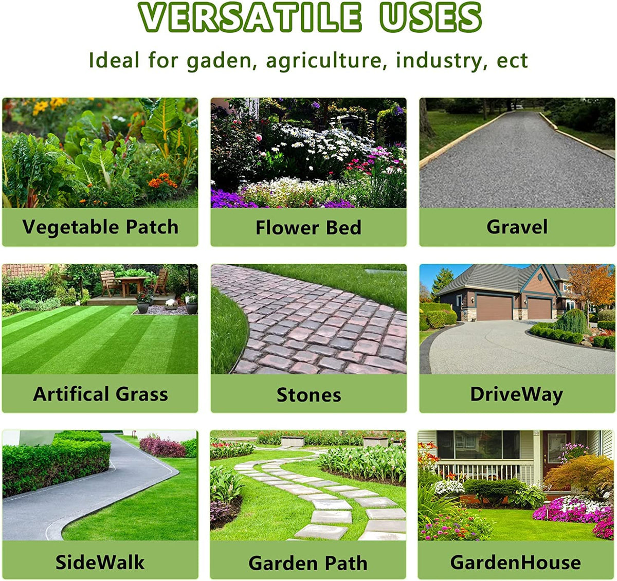 LGJIAOJIAO driveway fabric provides a stable base for gravel