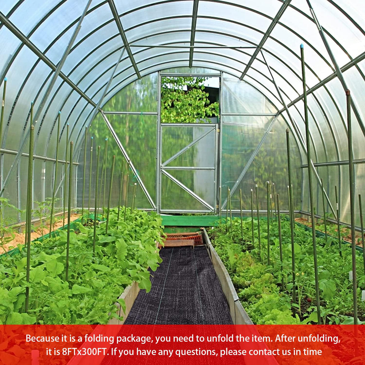 LGJIAOJIAO easy-install weed barrier for fast setup.