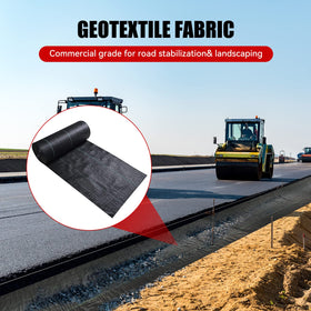 LGJIAOJIAO weed barrier complements mulch for tidy landscaping.