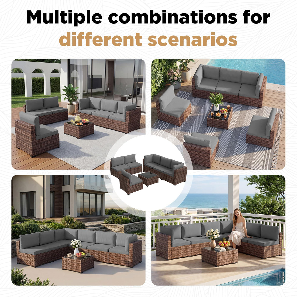 LHBcraft modular layout demonstrates flexible arrangement options.