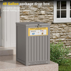 LHBGO double-wall resin construction for durability against weather.