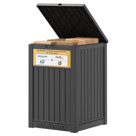 LHBGO outdoor storage box helping organize belongings outside