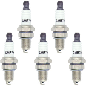 LhyBtm CMR7H spark plug pack five pieces ready for quick small-engine replacements.