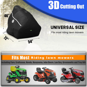 LI LIBZAKI 420D riding mower cover vent reflective strip enhances safety and dryness