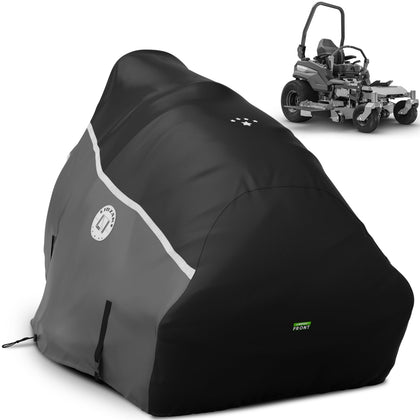 LI LIBZAKI 420D mower cover en tela impermeable protegiendo el acabado contra la lluvia