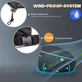 LI LIBZAKI integrated air vents reduce condensation and maintain dryness.