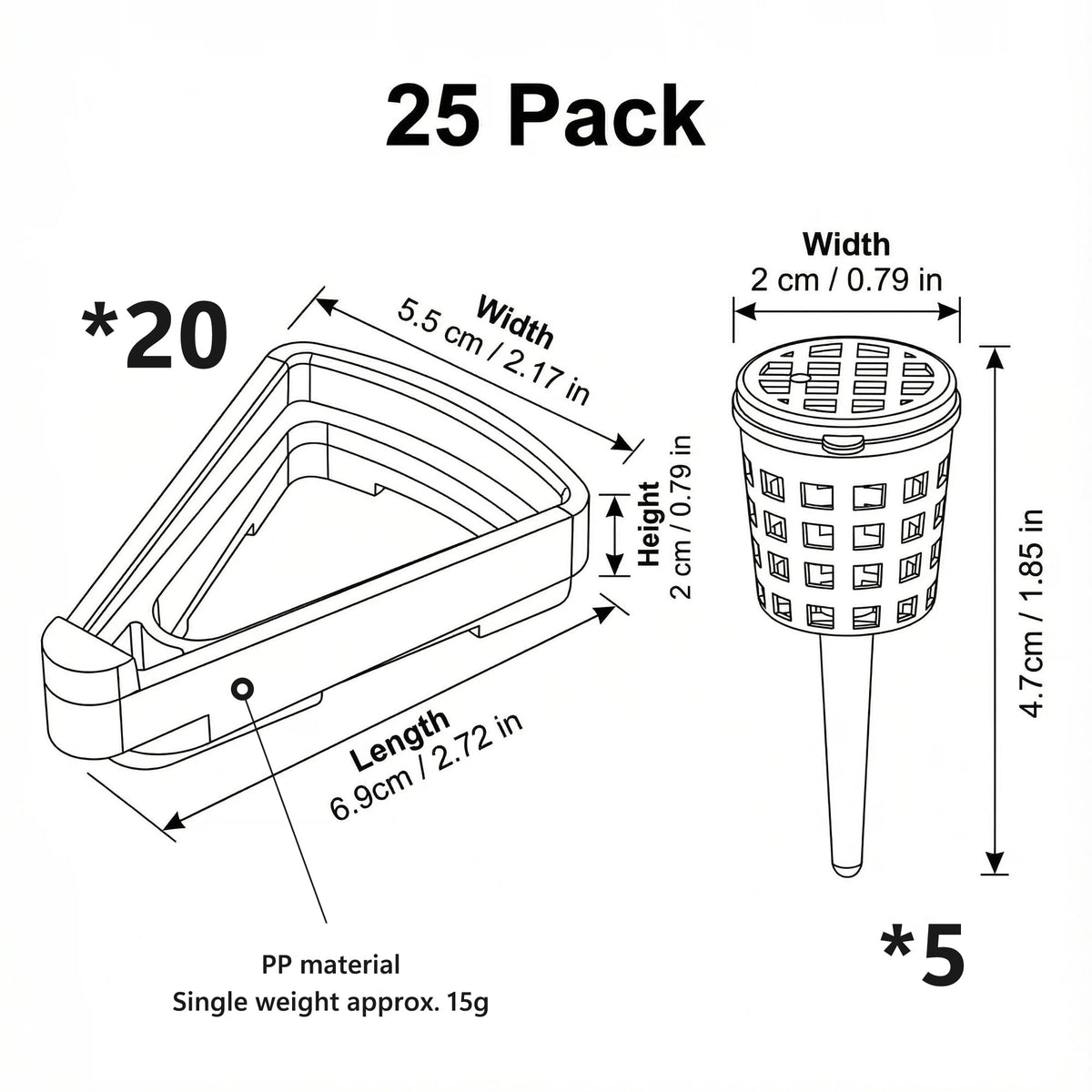 Li & Zhao multipurpose feet protect furniture and surfaces.