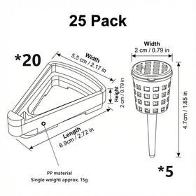 Li & Zhao multipurpose feet protect furniture and surfaces.