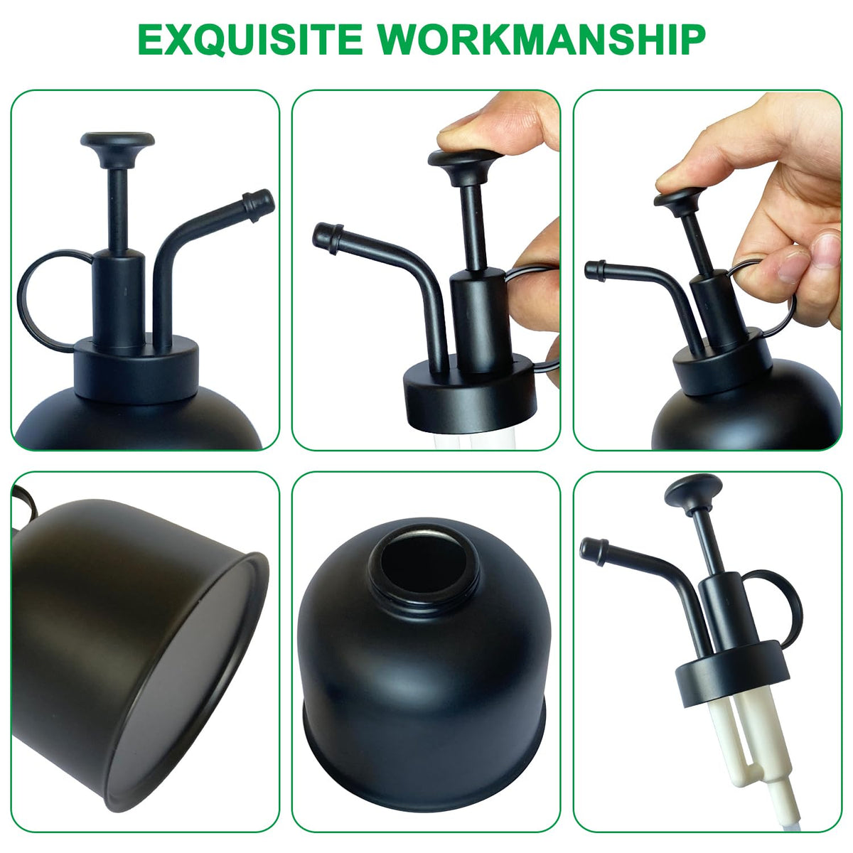 Lianshi metal nozzle detail enabling even spray distribution.