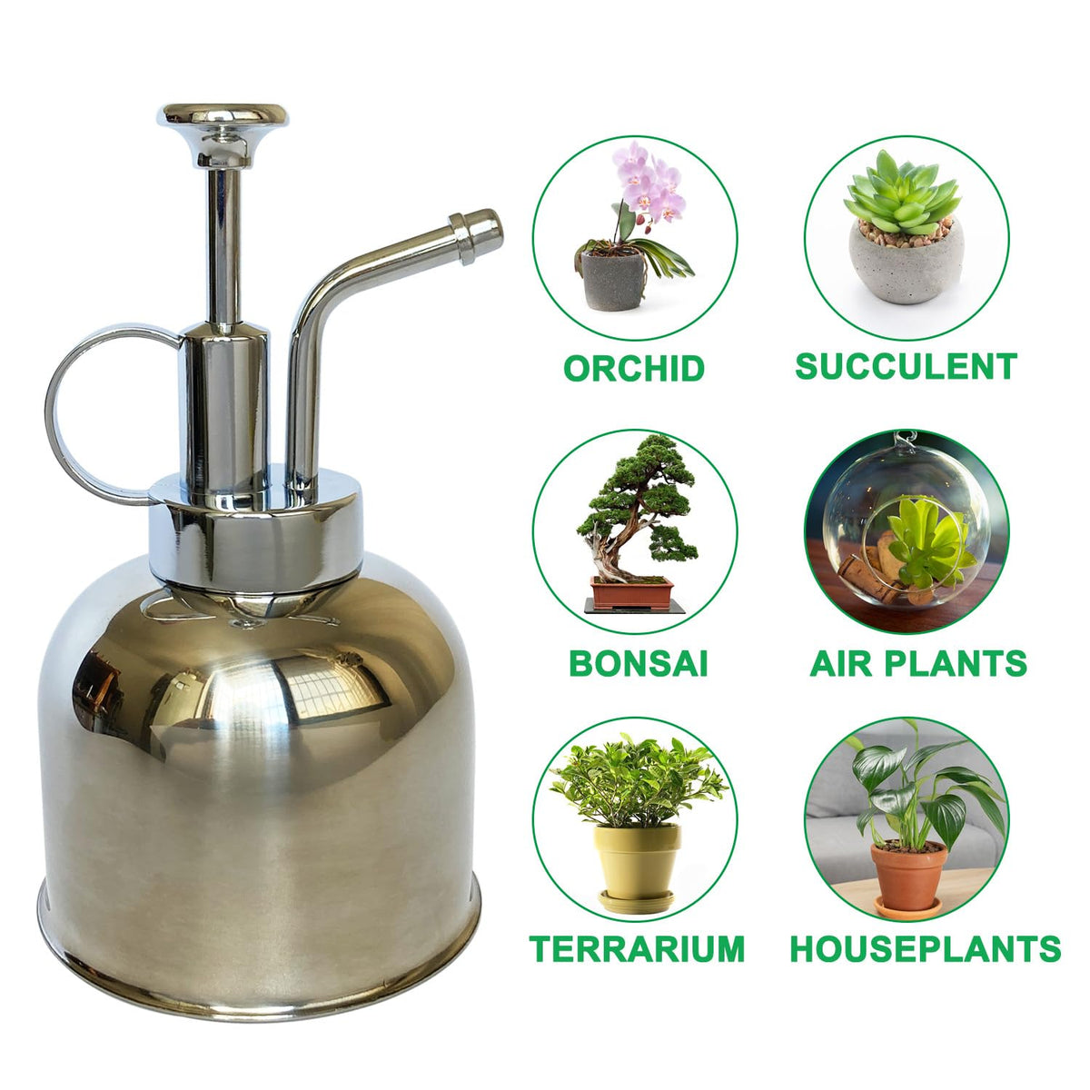 Lianshi multipurpose spray tool supports plants, cleaning, and misting.