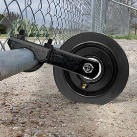 LIBEROLL Farm Gate Wheel rubber 6in for smooth gate movement on varied surfaces