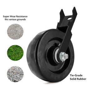 LIBEROLL solid rubber wheel 6in delivers durability and heat resistance