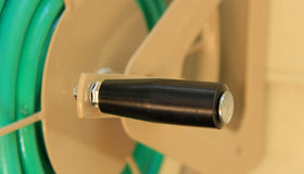 Liberty Garden 703-2 holds up to 200 feet of 5/8-inch hose