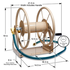 Liberty Garden 703-2 mounting hardware not included with reel