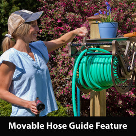 Liberty Garden 707 five feet leader hose included for convenience.