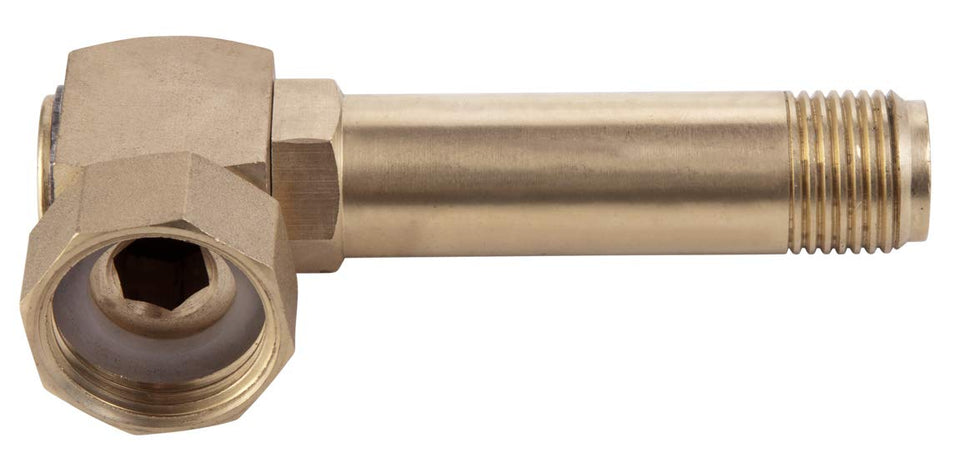 Liberty Garden brass swivel replacement 4009 front view shows durable brass construction.