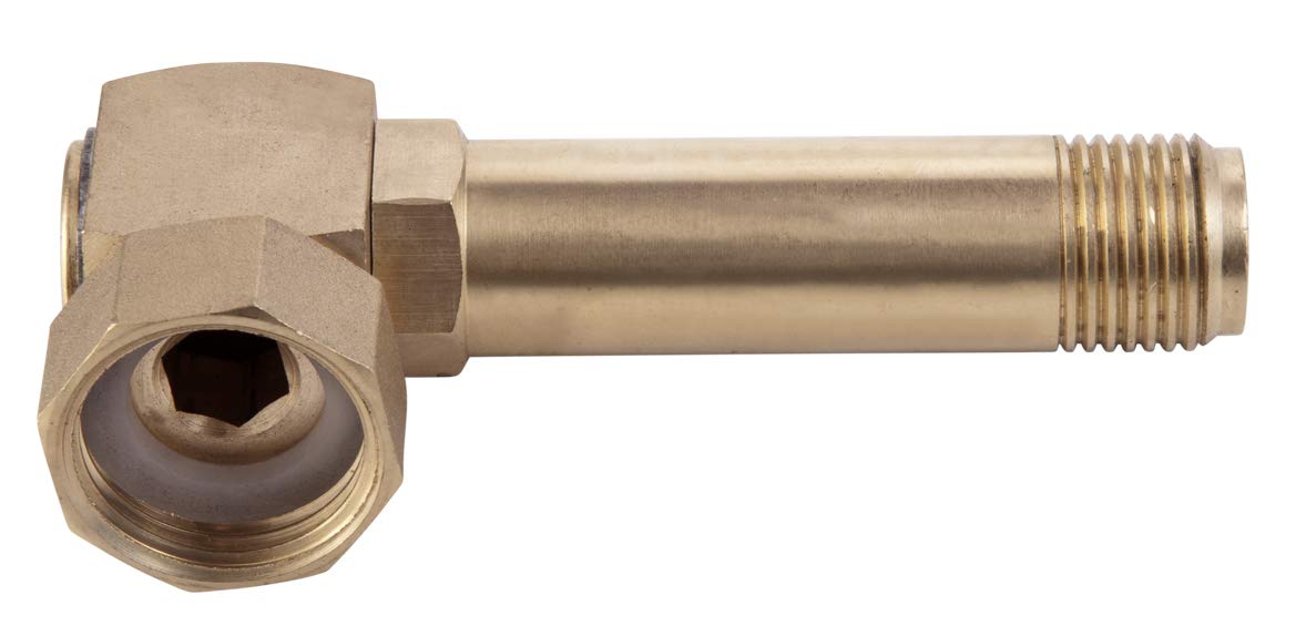 Liberty Garden brass swivel replacement 4009 length 4-21 inches for proper fit.
