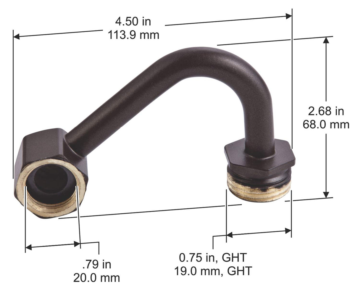 Installation guide image for Liberty Garden elbow connector replacement