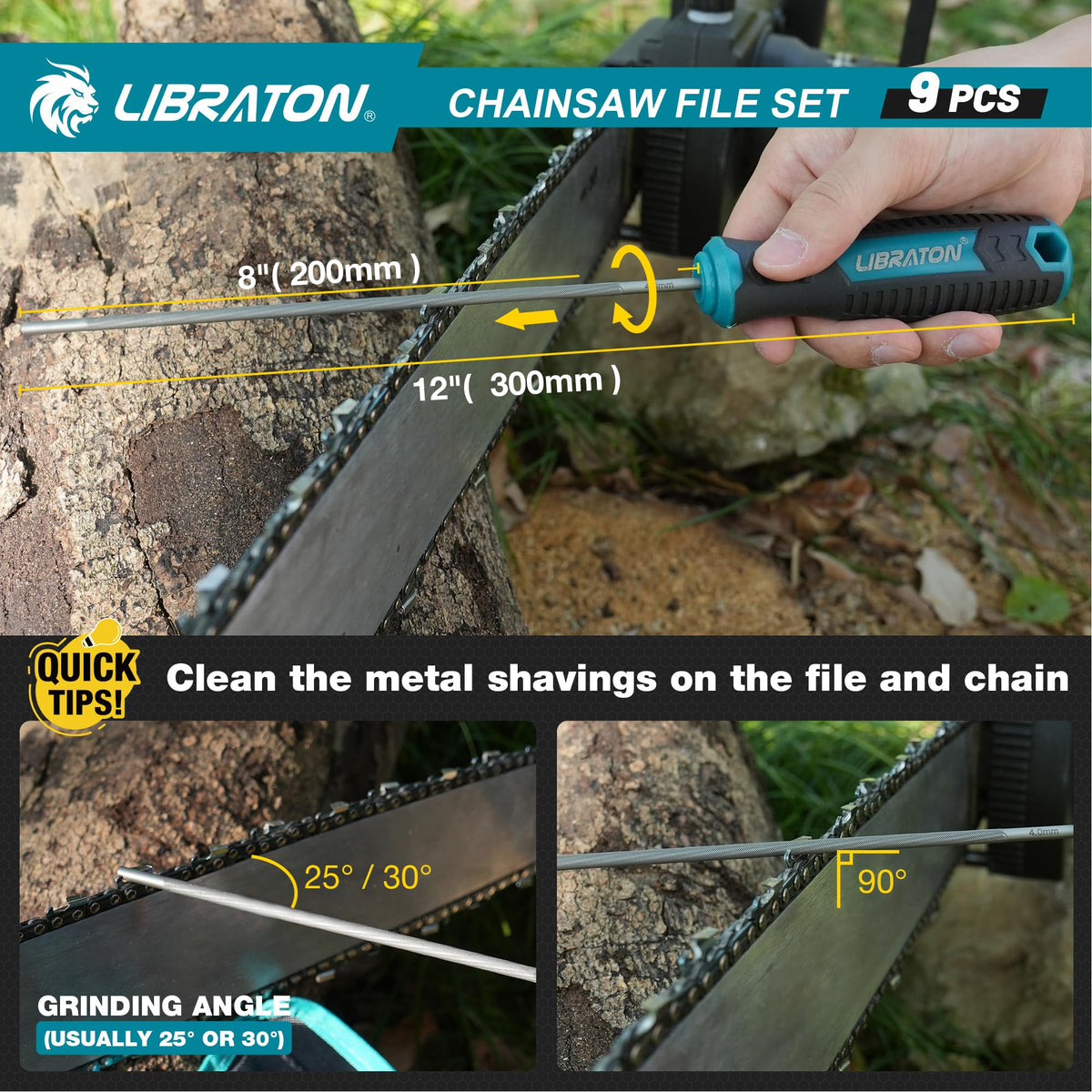 LIBRATON flat file 6 inch for flat filing and bar maintenance