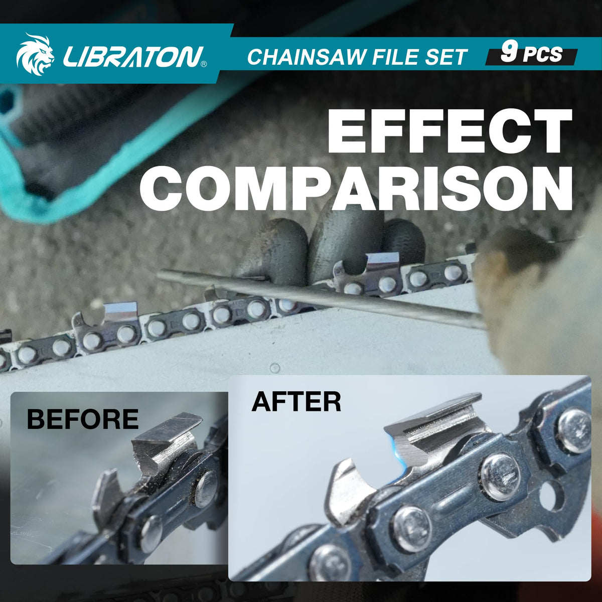 LIBRATON quick check gauge for quick chain wear checks in the field