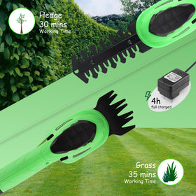 Lichamp 2-in-1 blade assembly close-up shows high-grade steel blades.