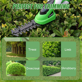 Lichamp 2-in-1 compact design fits tight garden corners.