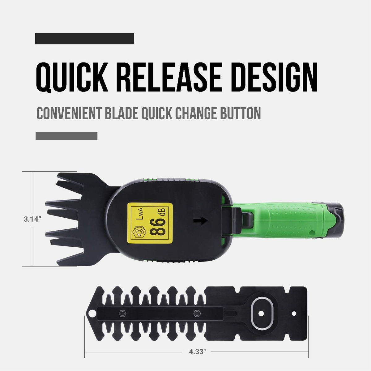 Lichamp 2-in-1 tool in garden use shows versatile pruning in action.