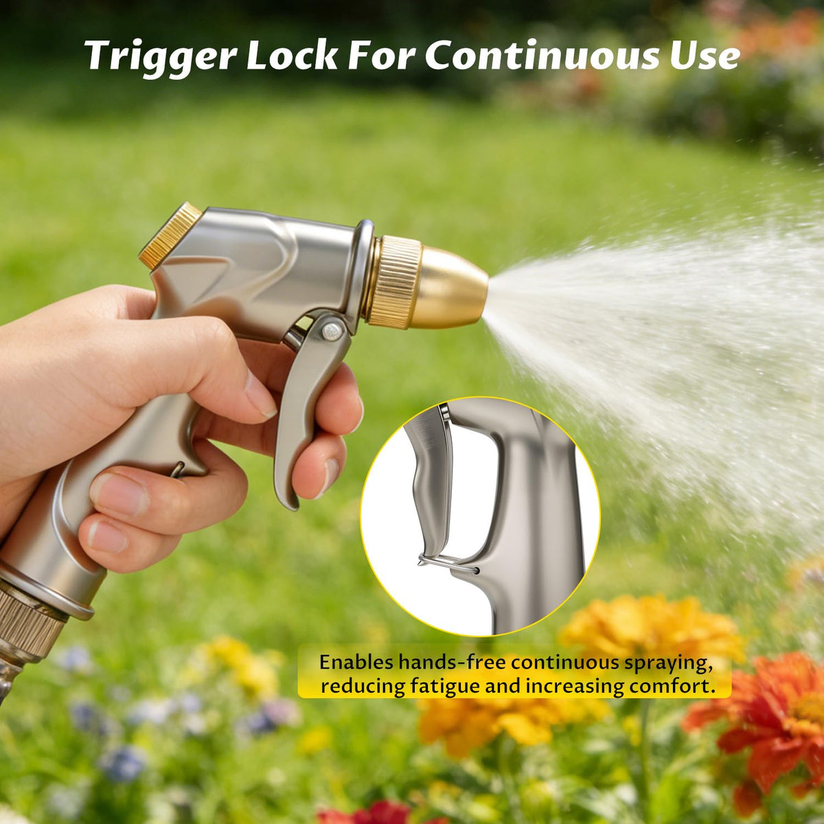 Lichamp rust-resistant finish provides lasting outdoor performance.