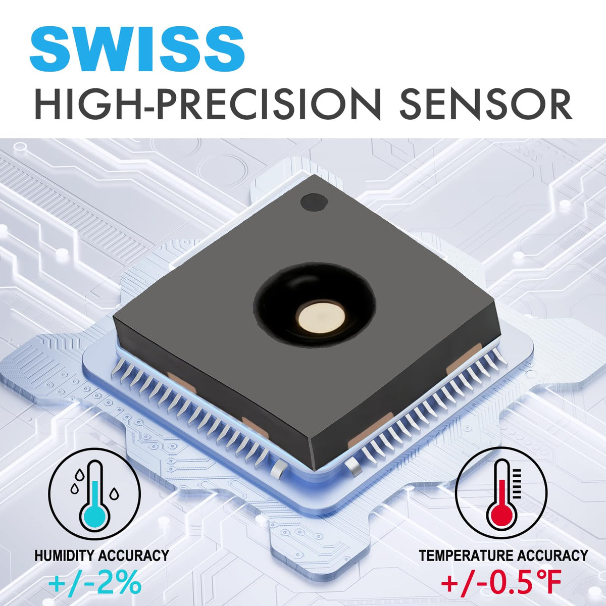 LICHI weather station forecast icon helps anticipate indoor and outdoor conditions
