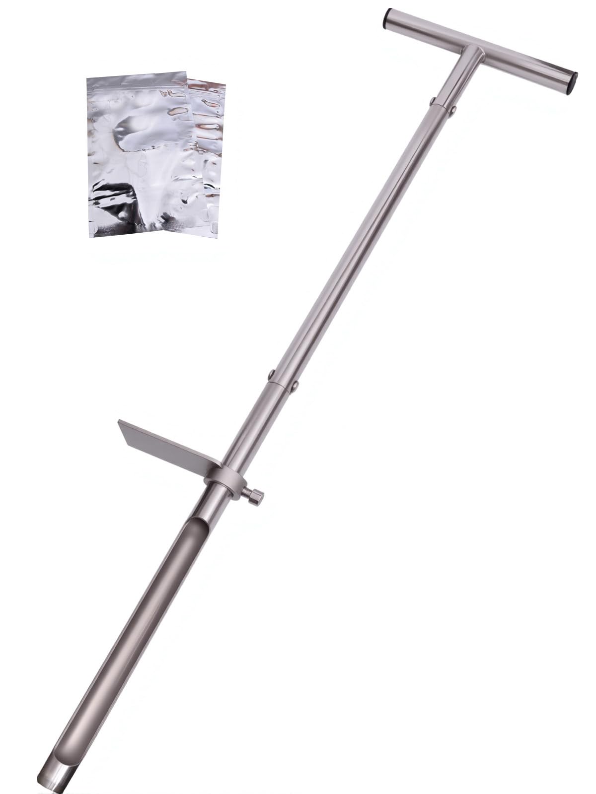 Lichtund Soil Probe in 36-inch assembly ready for standing soil sampling