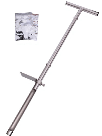Lichtund Soil Probe in 36-inch assembly ready for standing soil sampling