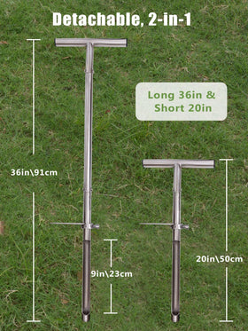 Lichtund soil probe 3-section modular compact form for easy transport