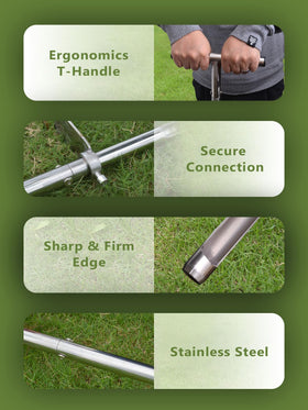 Lichtund include sample bags for easy transport of soil cores