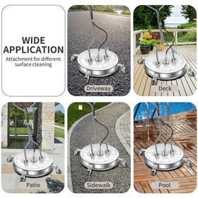 LidoDola accessory kit includes nozzles and fittings for quick setup