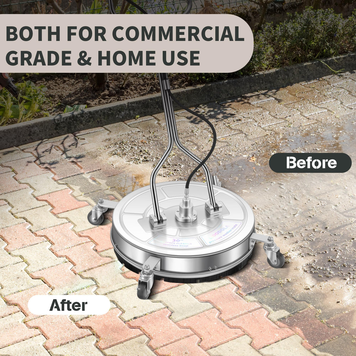 LidoDola built-in debris filter helps prevent clogs during cleaning sessions