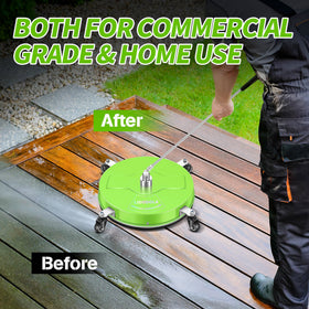 LidoDola quick-connect 1/4 inch attachment to standard pressure washer wands
