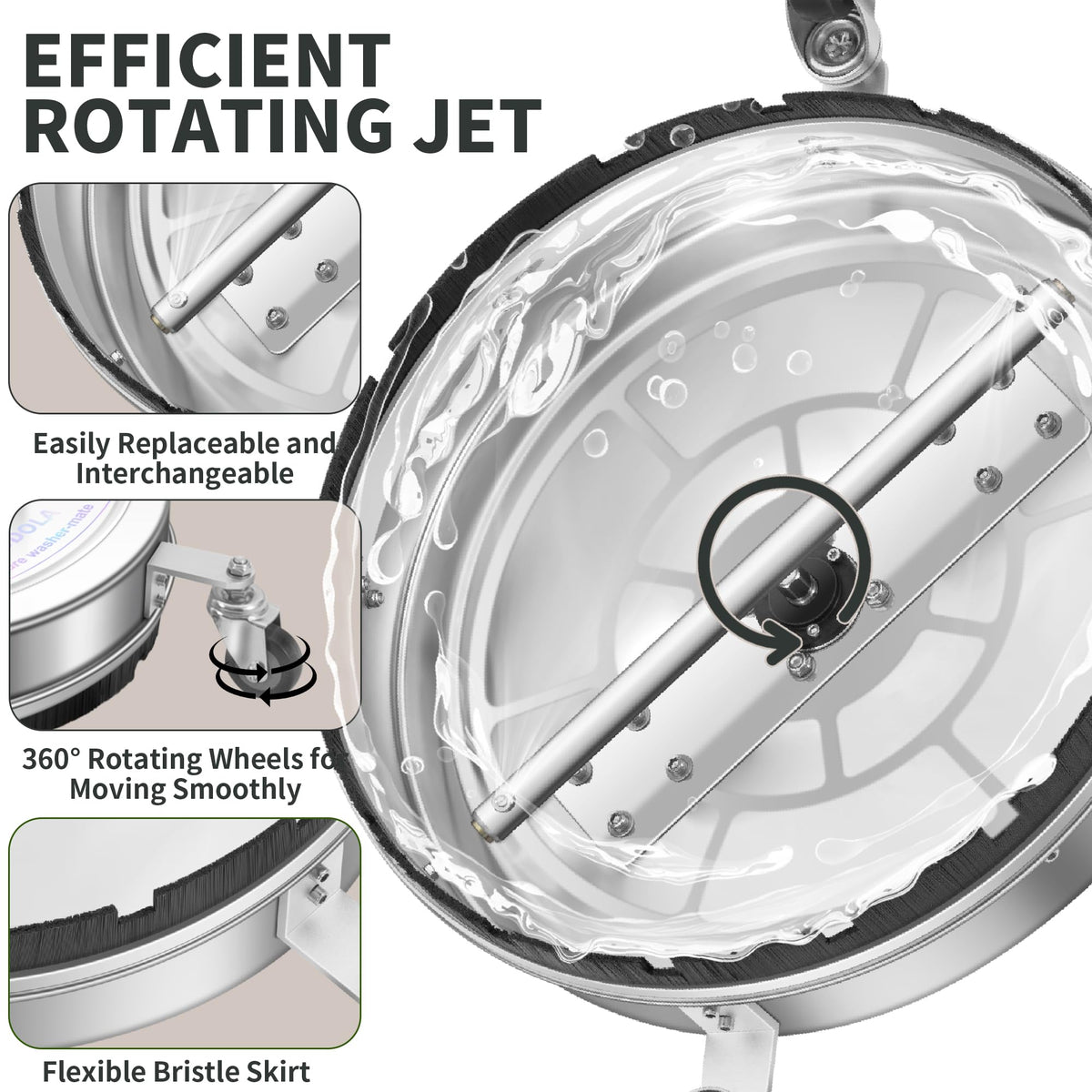 LidoDola stainless-steel body signaling durability for outdoor use